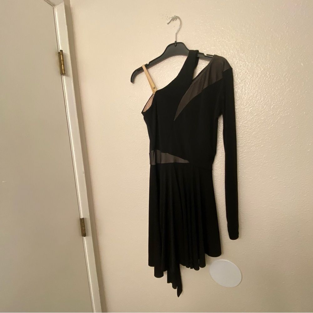 Weissman Dance costume black dress How'd We End Up Here 10889 SA adult - Picture 2 of 11